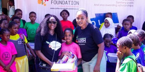 Beneficiaries of the back to school project